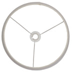 Cici 18" Ivory Linen Tapered Lamp Shade