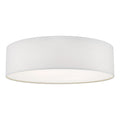 Cierro 4 Light Flush Ivory 60cm