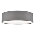 Cierro 4 Light Flush Grey 60cm