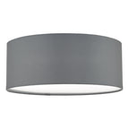 Cierro 3 Light Flush Grey 40cm