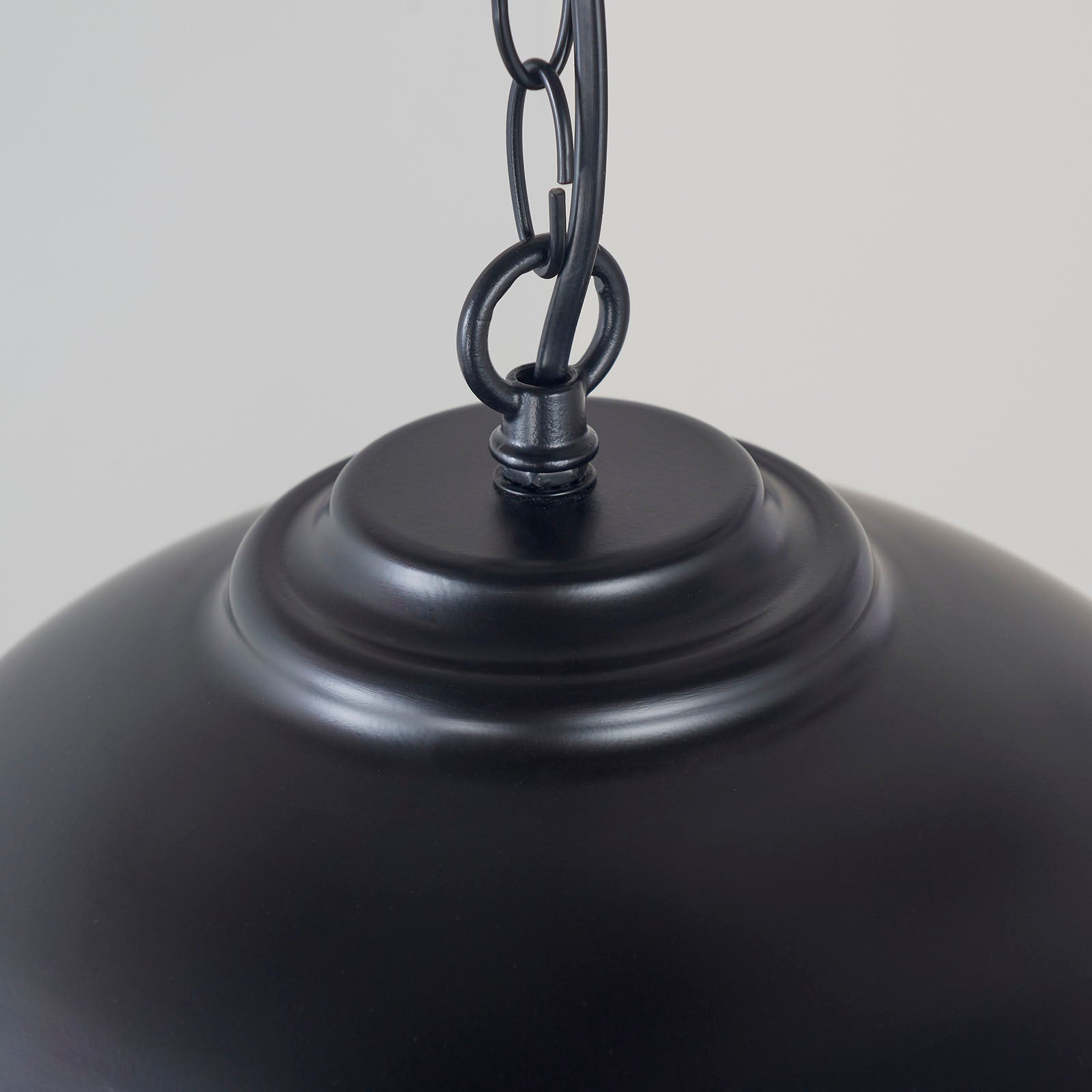 Colman Black & Gold Leaf Pendant Light