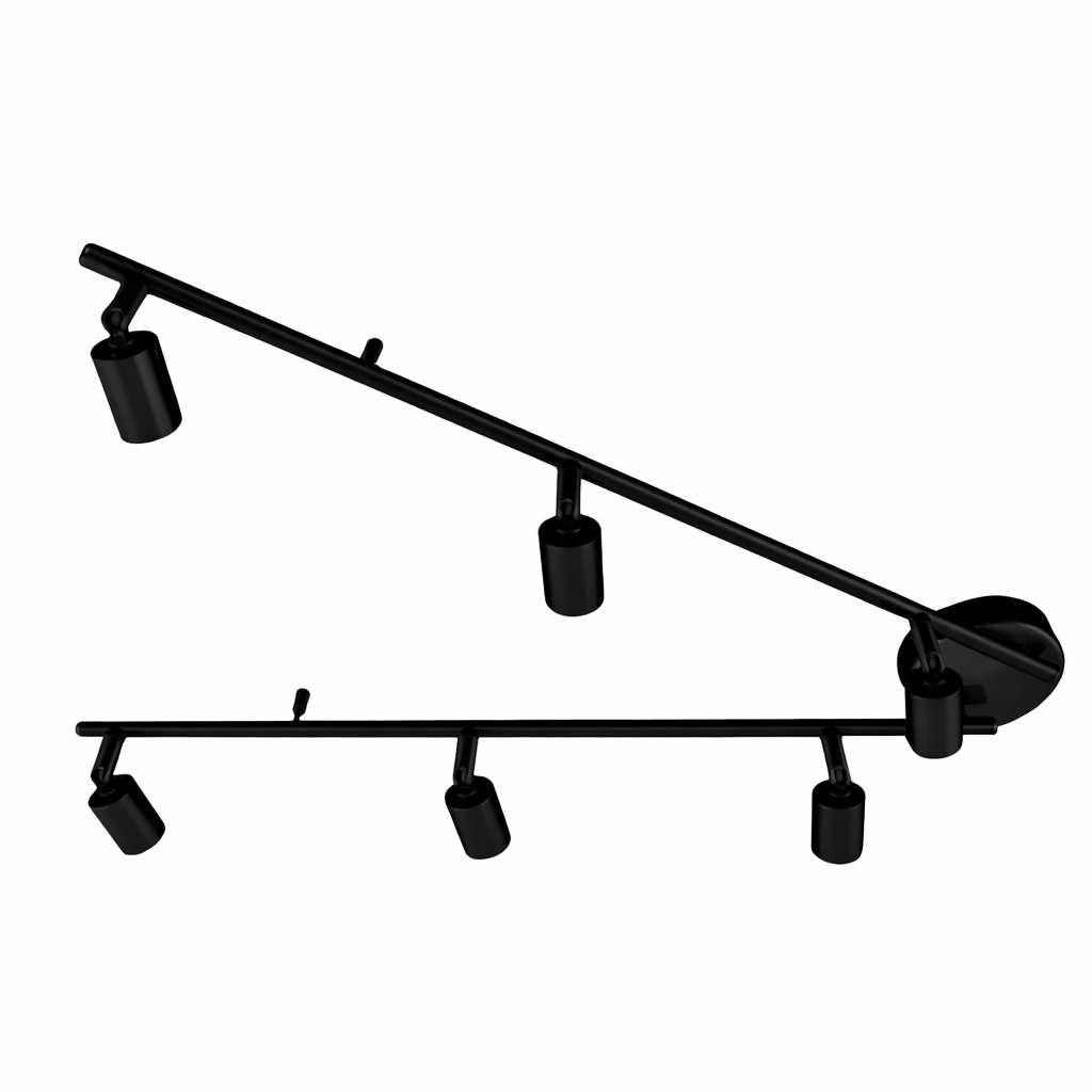 Austin Bar 6 Light - Black