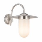 Edam St. Steel Outdoor Wall Light