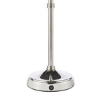 Dahl Rechargeable Table Lamp Polished Nickel Base Only LED