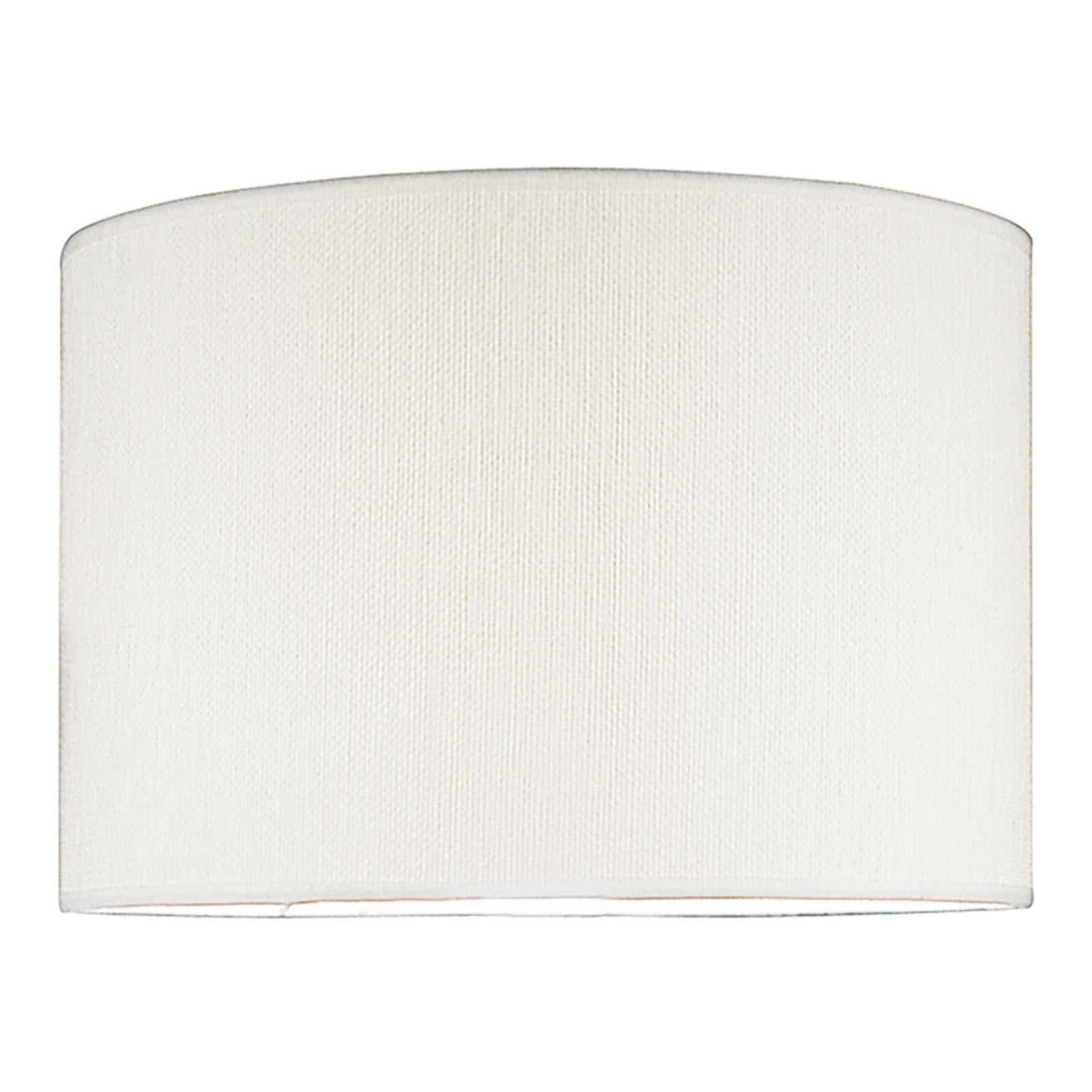 Delta Ivory Cotton Drum Shade 38cm