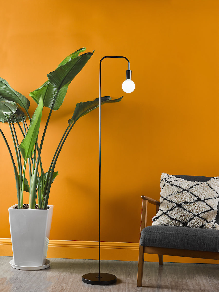 Dena Floor Lamp Matt Black