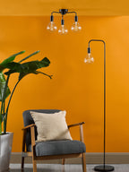 Dena Floor Lamp Matt Black