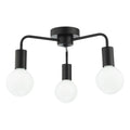 Dena 3 Light Flush Matt Black
