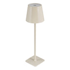 Derrick Rechargeable Outdoor Table Lamp Satin Taupe LED IP54