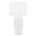 Dolce Table Lamps White Ceramic With Shade