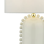 Dolce Table Lamps White Ceramic With Shade