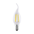 E14 4W Bent Tip Candle Warm White 3000k Dimmable