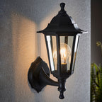 Bayswater 1-Light Outdoor Wall Sconce: Black (IP44 Rated)