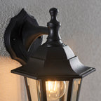 Bayswater 1-Light Outdoor Wall Sconce: Black (IP44 Rated)