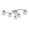 Elma 6lt Semi Flush Polished Chrome & Crystal