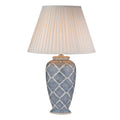 Ely Table Lamps Blue/White Base Only