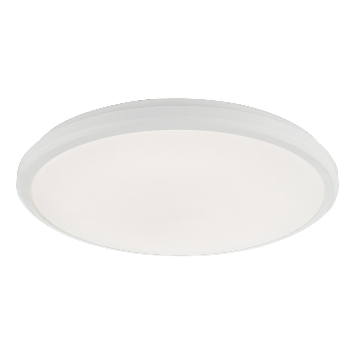 Emmett Bathroom Flush White Acrylic IP44 LED