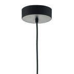 Enoch Pendant Matt Black & Stainless Steel LED