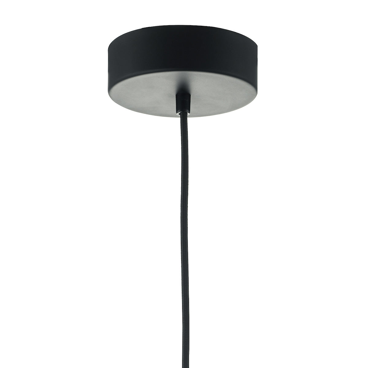 Enoch Pendant Matt Black & Stainless Steel LED