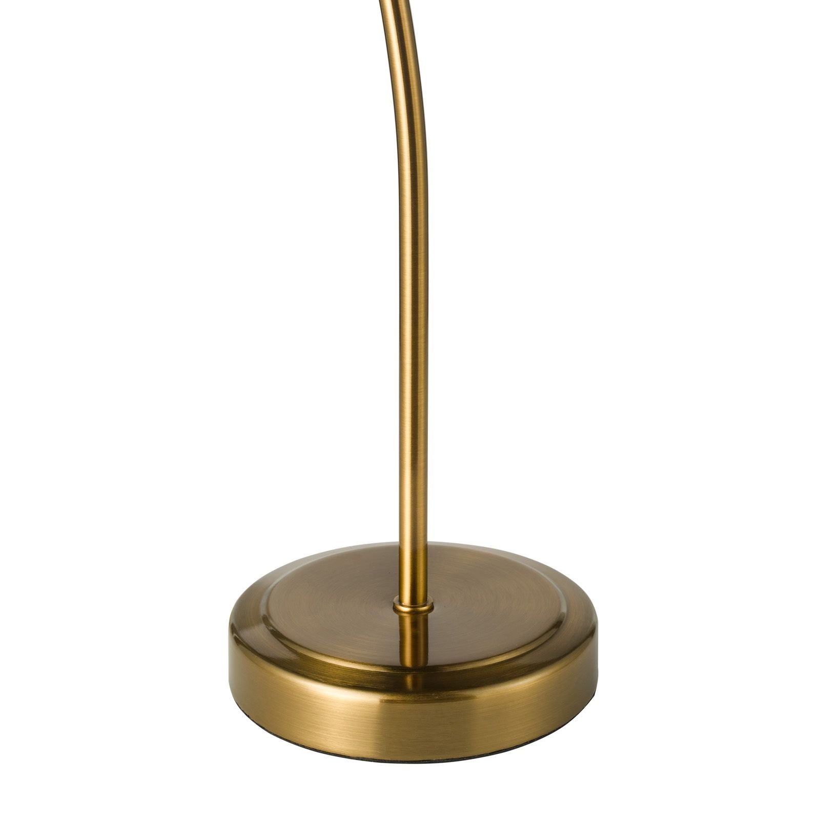 Erika Table Lamp Antique Bronze and Amber Glass