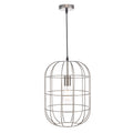 Eudora 1 Light Pendant Satin Nickel