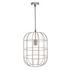 Eudora 1 Light Pendant Satin Nickel