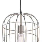 Eudora 1 Light Pendant Satin Nickel