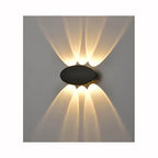 Aura Exterior 6lt LED Wall Light