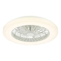 Fan Flush White Fitting Only LED