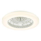 Fan Flush White Fitting Only LED