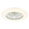 Fan Flush White Fitting Only LED