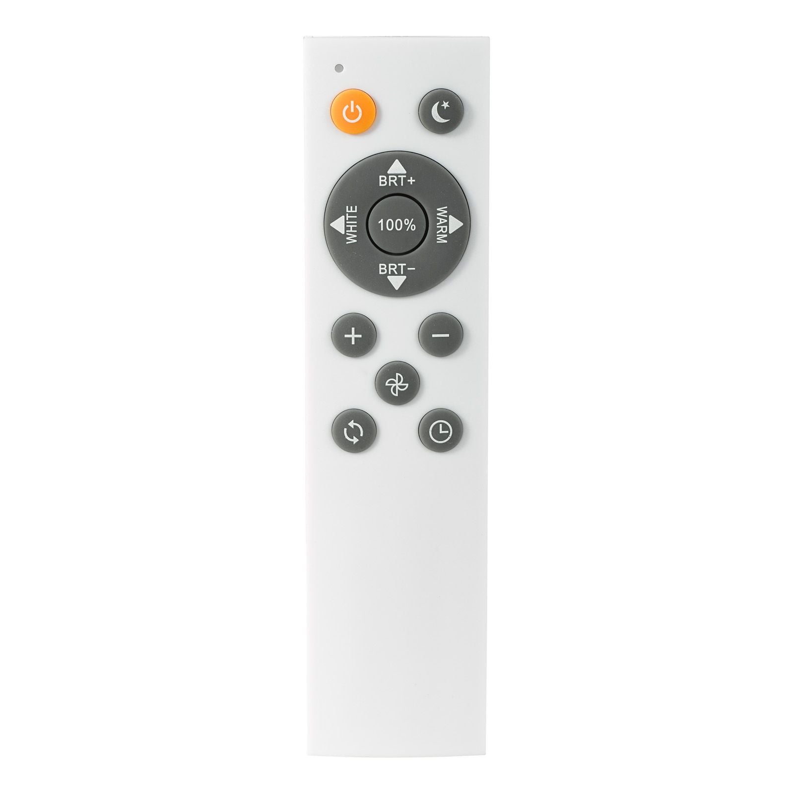 Fan Flush White Fitting Only LED