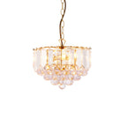 Fargo 3-Light Pendant with Adjustable Drop - Brass Finish