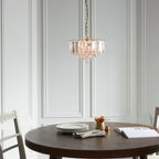 Fargo 3-Light Pendant with Adjustable Drop - Brass Finish