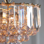 Fargo 3-Light Pendant with Adjustable Drop - Brass Finish