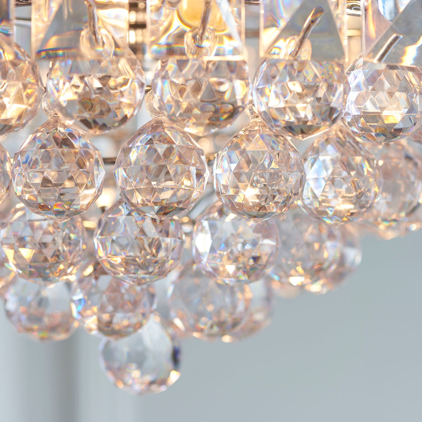 Fargo 3-Light Pendant with Adjustable Drop - Chrome Finish