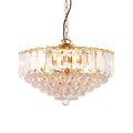 Fargo 6-Light Pendant with Adjustable Drop - Brass Finish