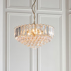Fargo 6-Light Pendant with Adjustable Drop - Brass Finish