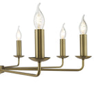 Favian 8 Light Pendant Matt Bronze Fitting Only