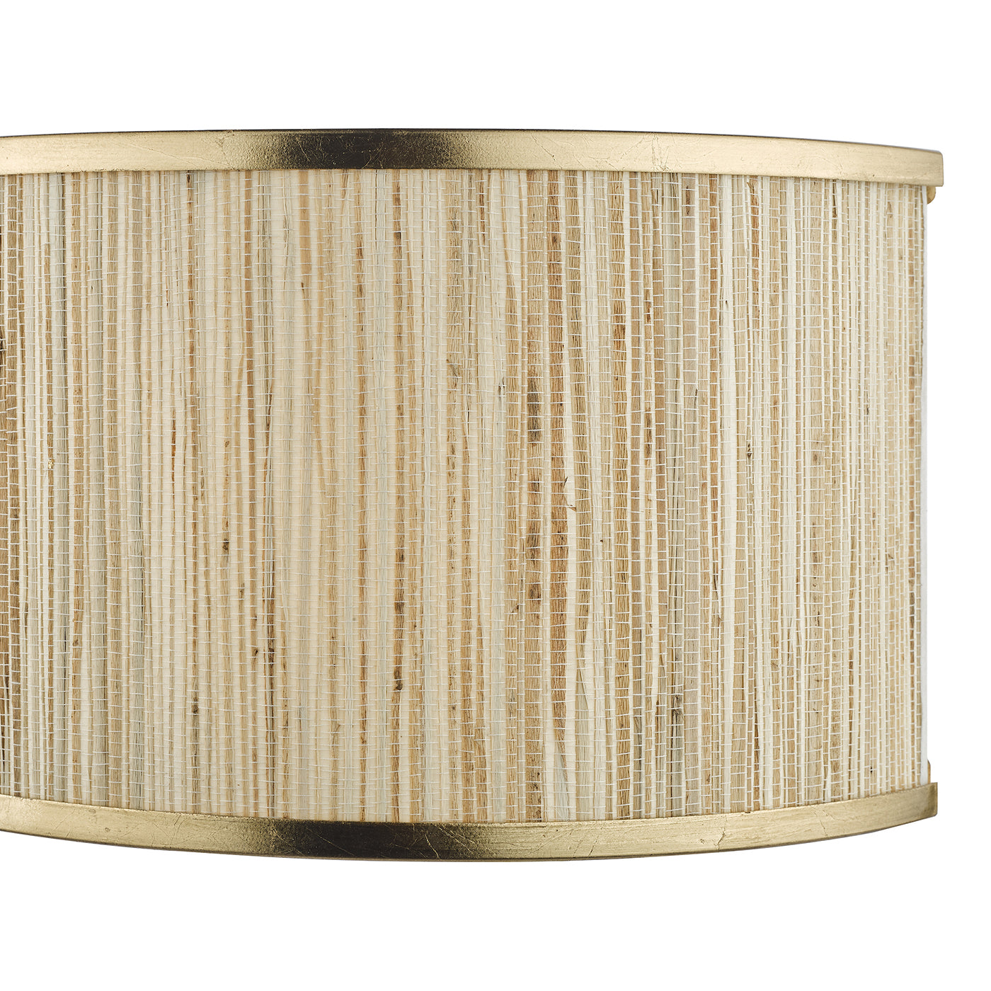 Fenella 2 Light Wall Light Gold Leaf and Seagrass