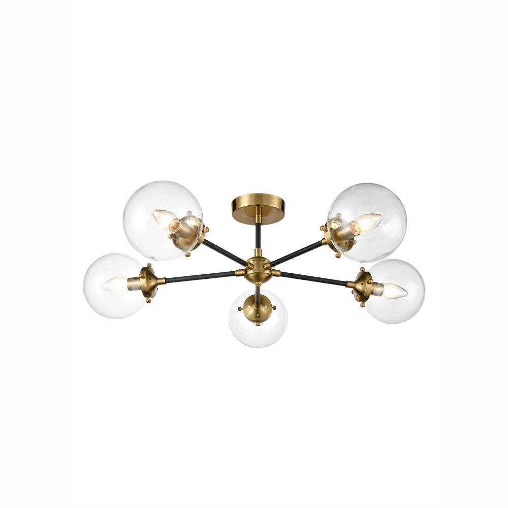 Attraction 5 light Fitting