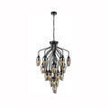 Taper 22 light with Smoked Glass