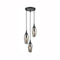 Taper 3 light Spreader Smoked