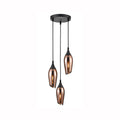 Taper 3 light Spreader Copper