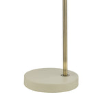 Frederick Task Table Lamp Cream Antique Brass