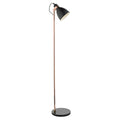 Frederick Task Floor Lamp Black & Copper