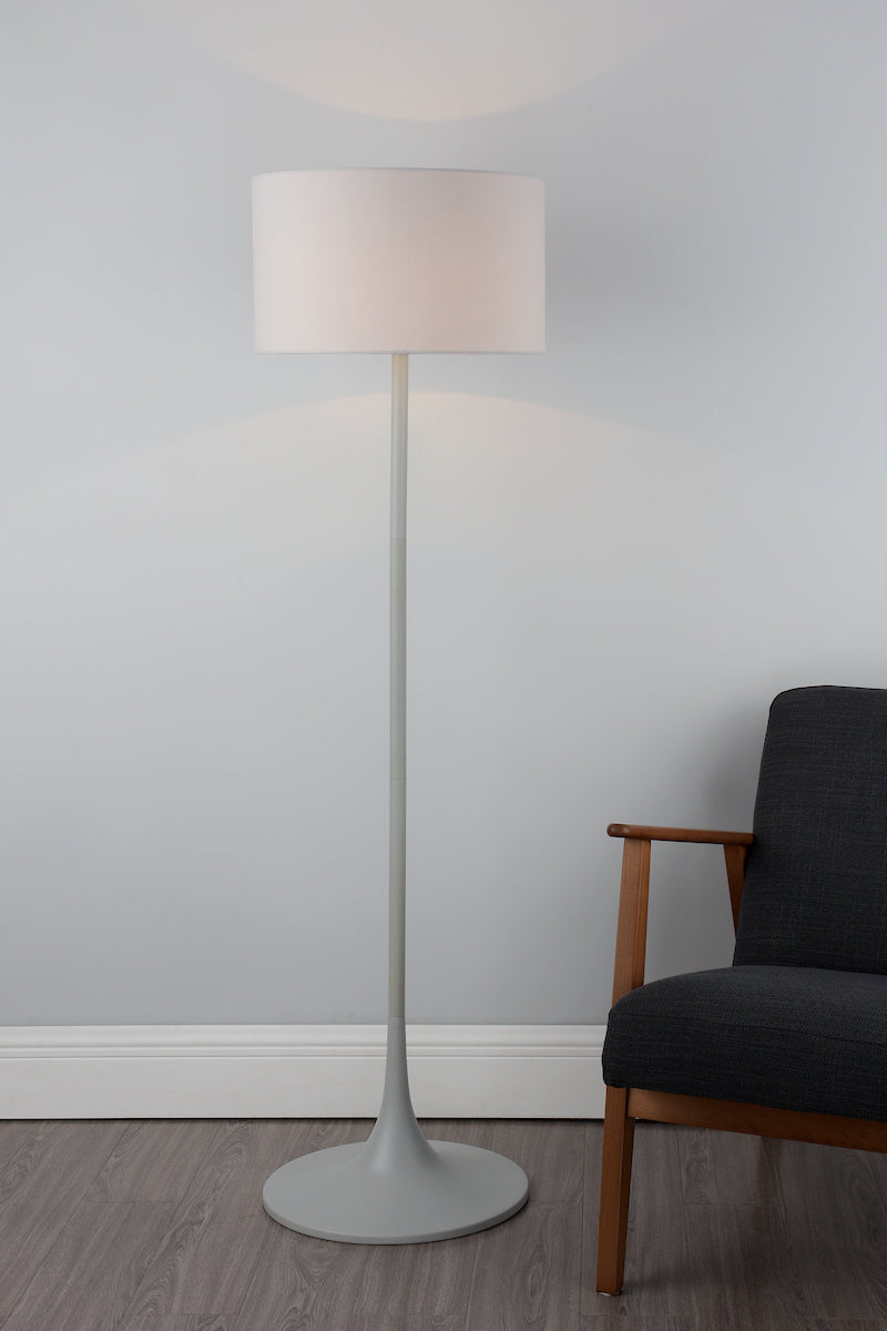 Floor Lamps Grey With Shade