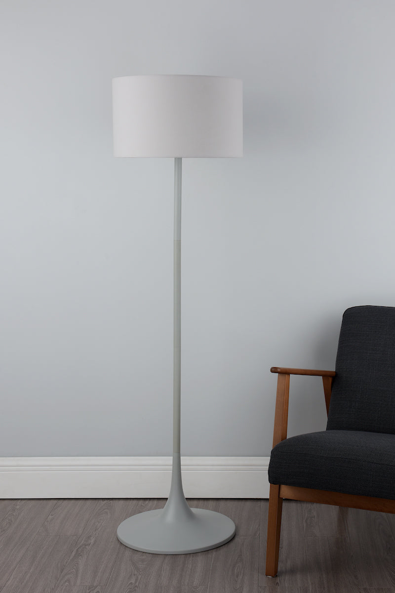 Floor Lamps Grey With Shade