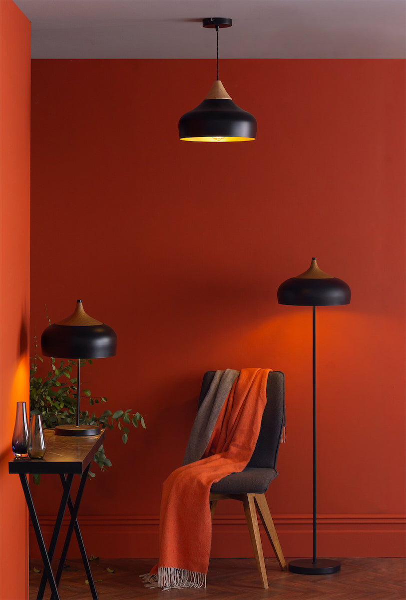 Gaucho 2 Light Floor Lamps Black 1