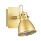 Idaho Single Wall Spotlight Natural Brass